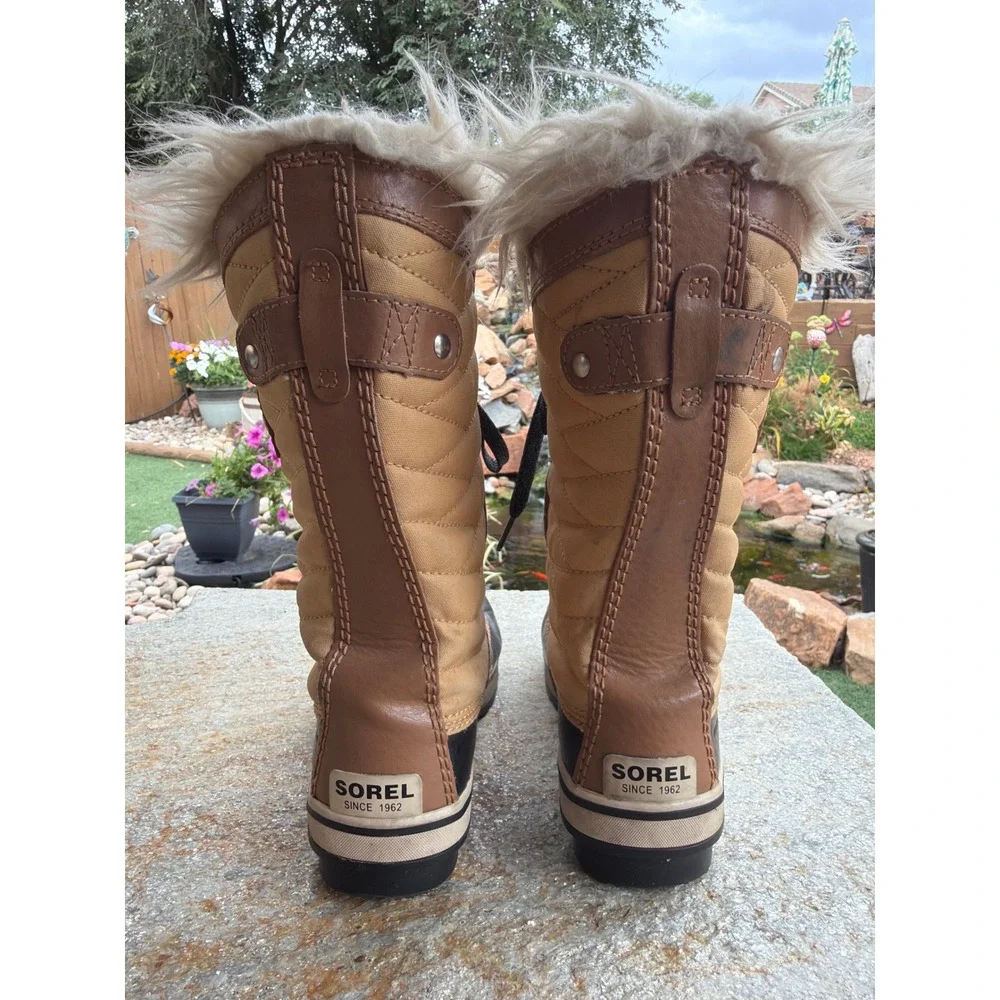 Sorel Tofino II Waterproof Winter Boots Faux Fur NY2419-373 Kids Size 3